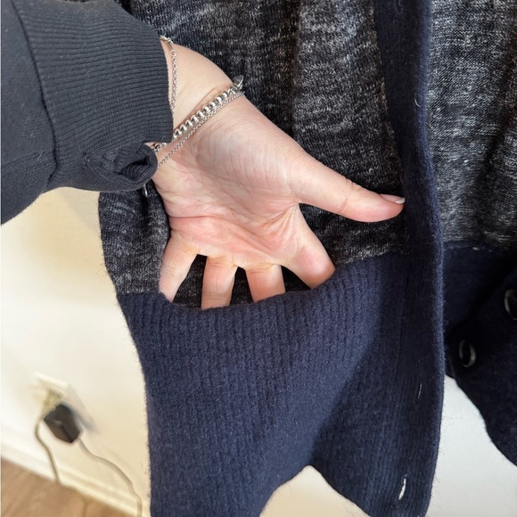 Madewell Yarnmix Cardigan Medium Wool Alpaca Blend - Picture 5 of 8